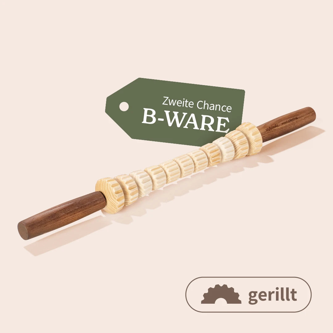 B-WARE Faszienstab Woodstick FLEX