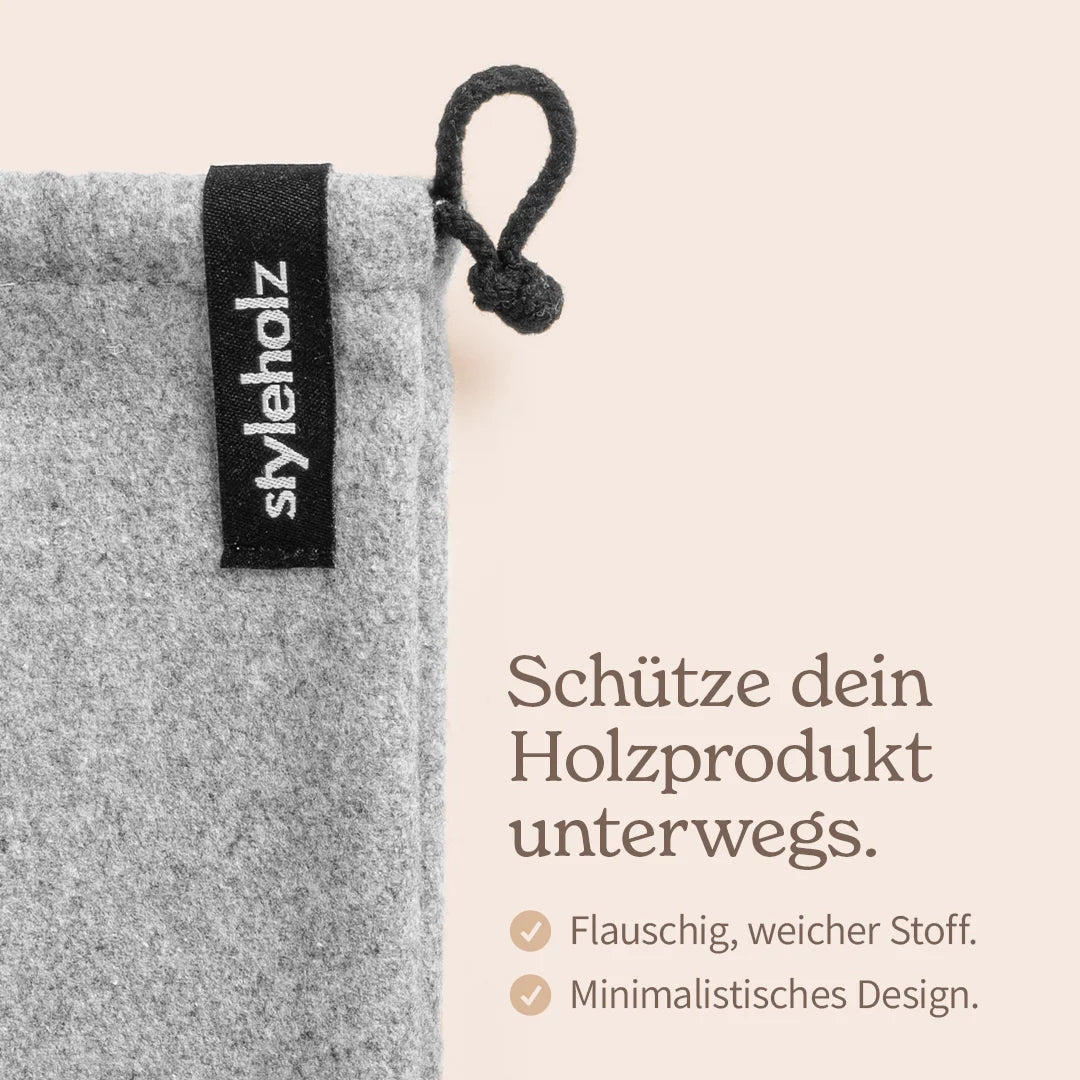 Schützender Stoffbeutel