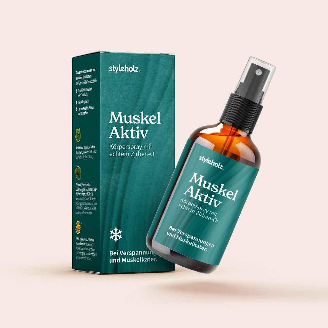 Muskel-Aktiv Körperspray mit Zirben-Öl