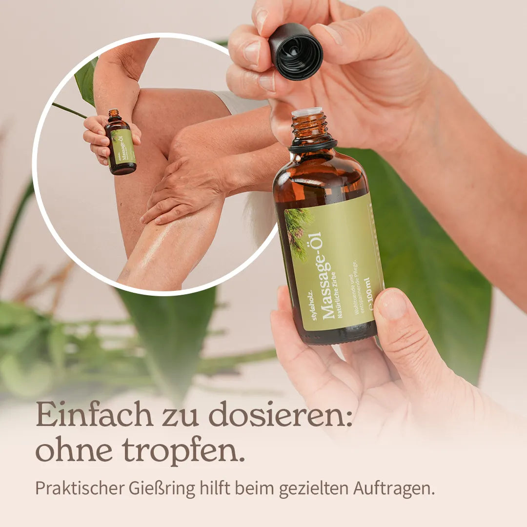 Massage-Öl Mandel & Zirbe