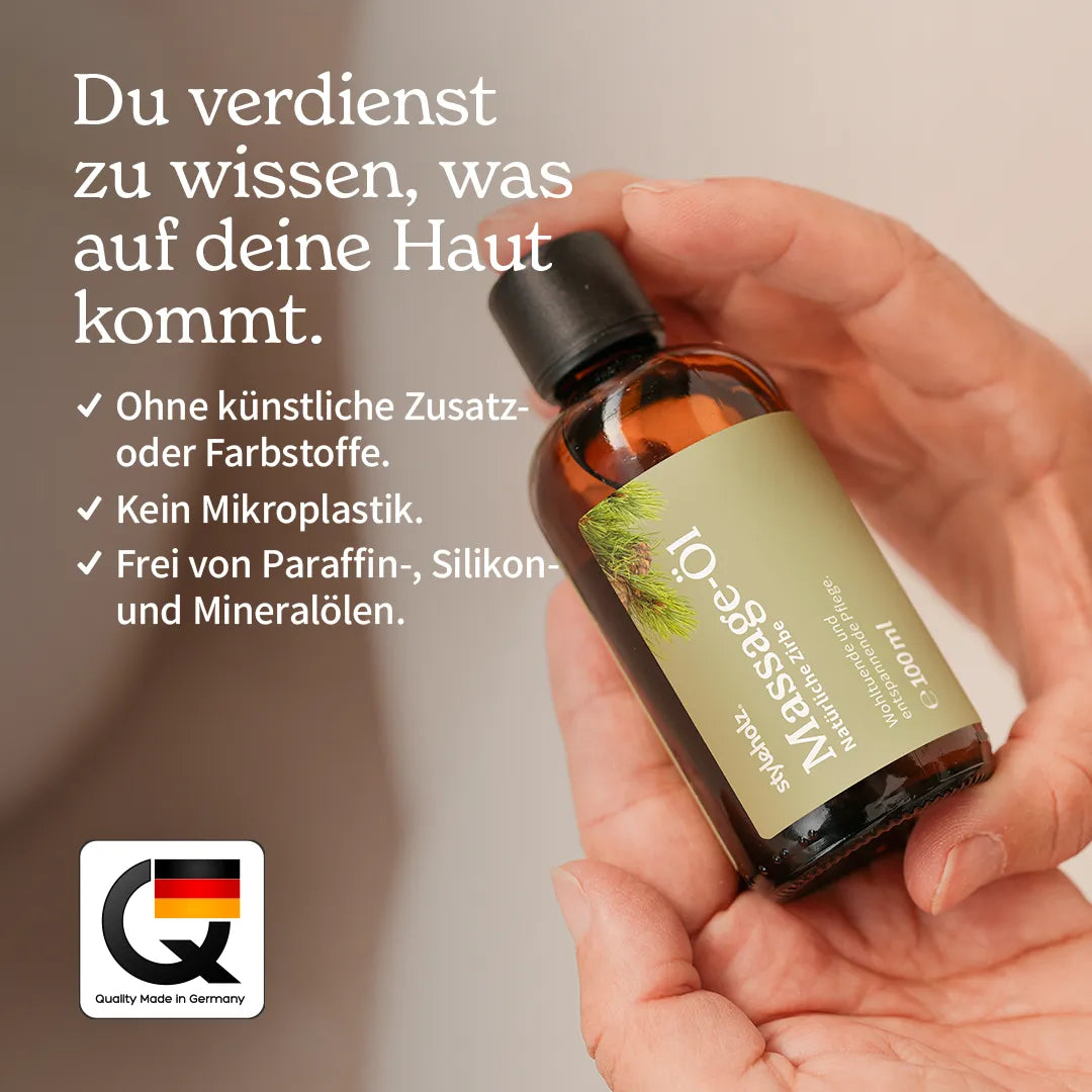 Massage-Öl Mandel & Zirbe