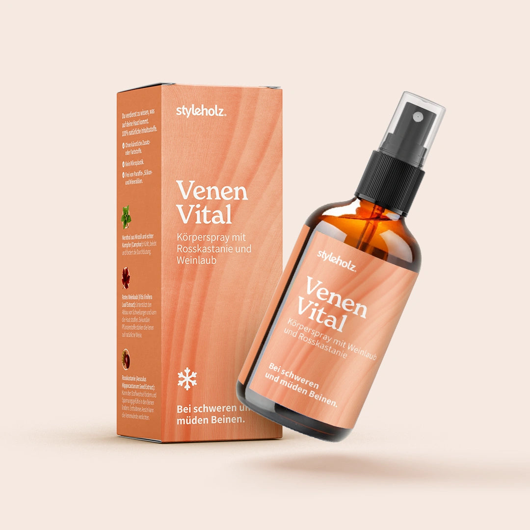 Venen-Vital Körperspray mit Rosskastanie & Weinlaub