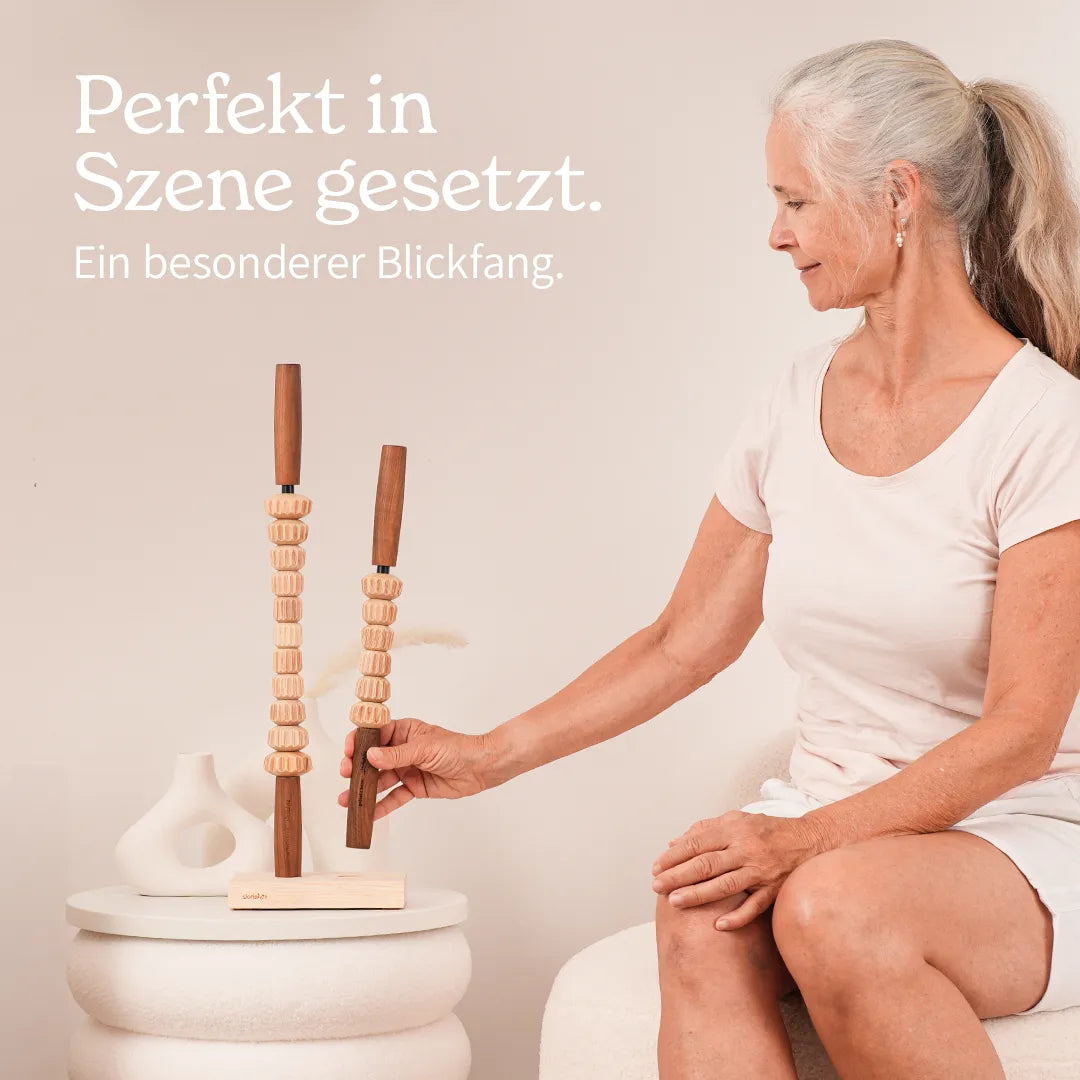 Holz-Aufsteller für 2x Woodstick