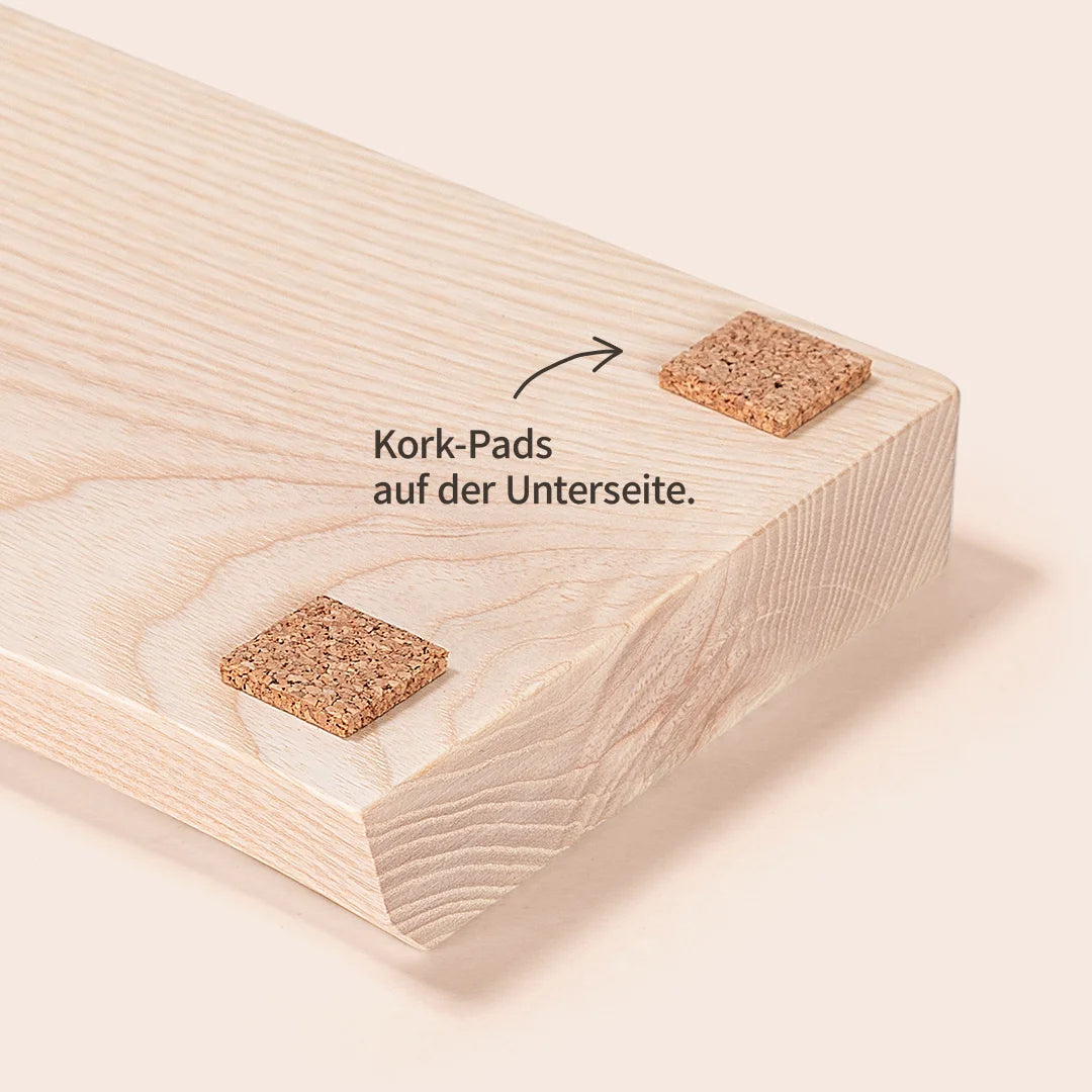 Holz-Aufsteller für 2x Woodstick