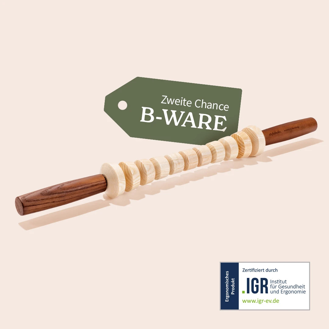 B-WARE Faszienstab Woodstick FLEX