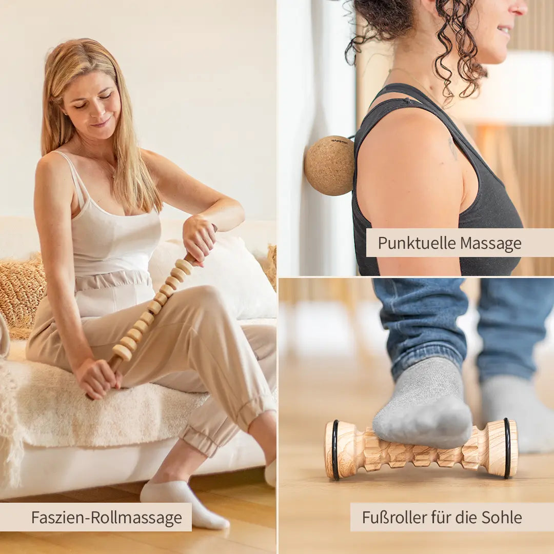 styleholz Faszientraining Starter-Set FLEX