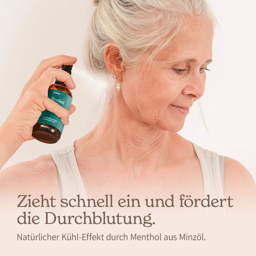 Muskel-Aktiv Körperspray mit Zirben-Öl