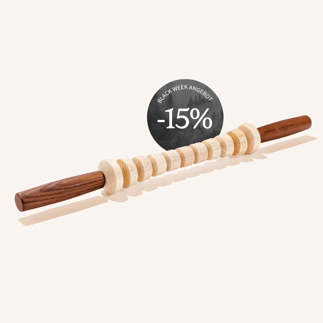 Faszienstab Woodstick FLEX: Einfaches Faszientraining