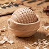 Regionales Buchen- und Eschen-Holz statt billigem Plastik