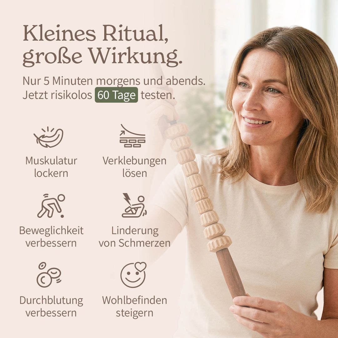 Faszienstab Woodstick MINI