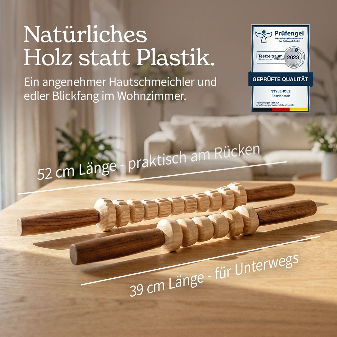 Woodstick Duo-Pack + gratis Stoffbeutel