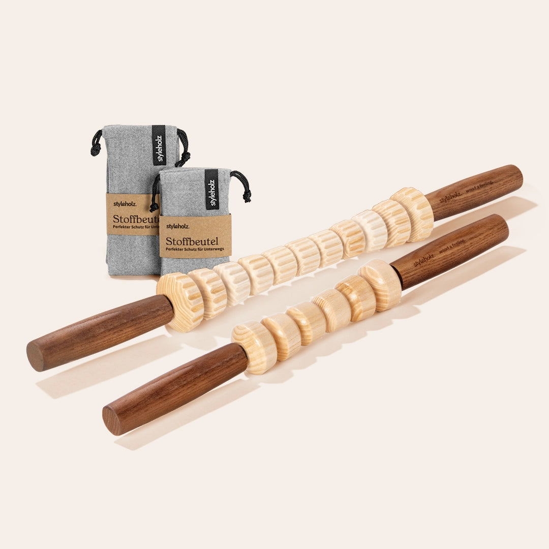 Woodstick Duo-Pack + gratis Stoffbeutel