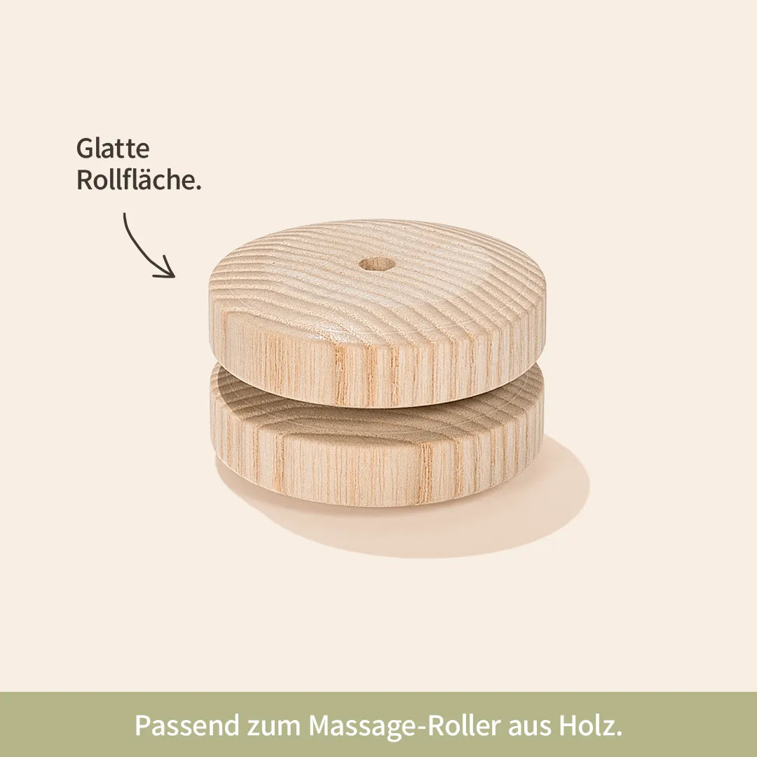 Wechselrollen GLATT für Massage-Roller