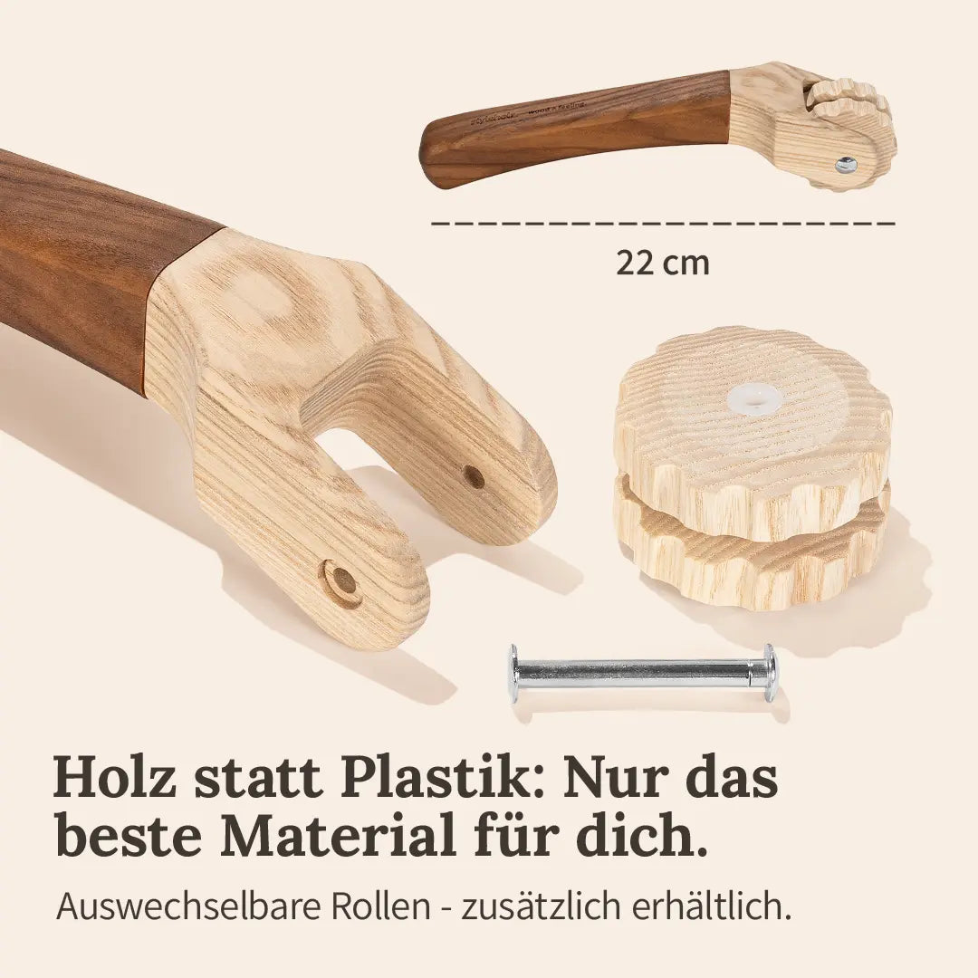 Massage-Roller aus Holz