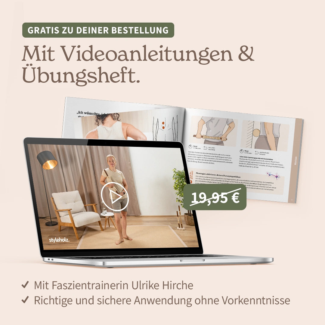 Faszienstab Woodstick FLEX