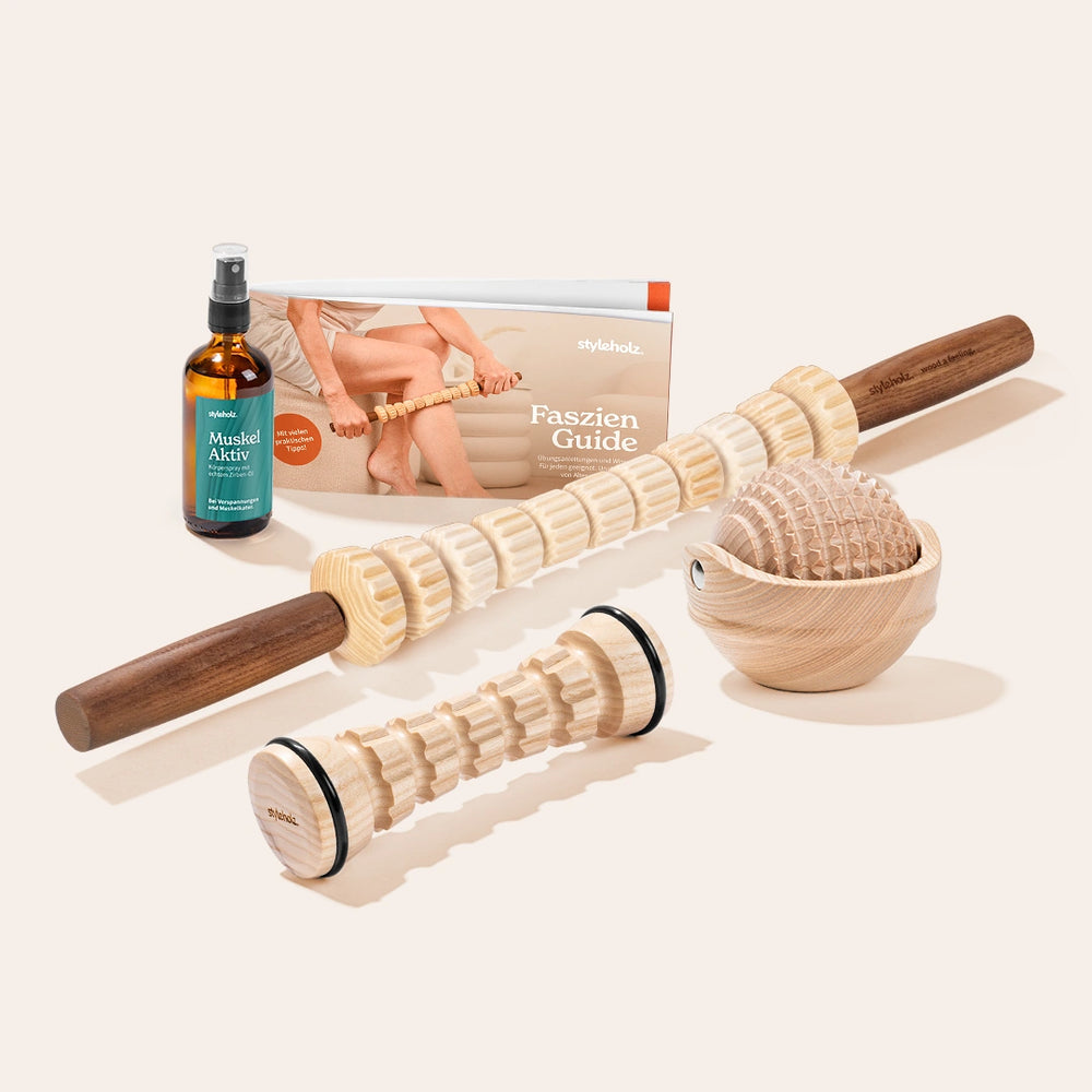 Verspannungen ade: styleholz Faszientraining Set – 25% günstiger