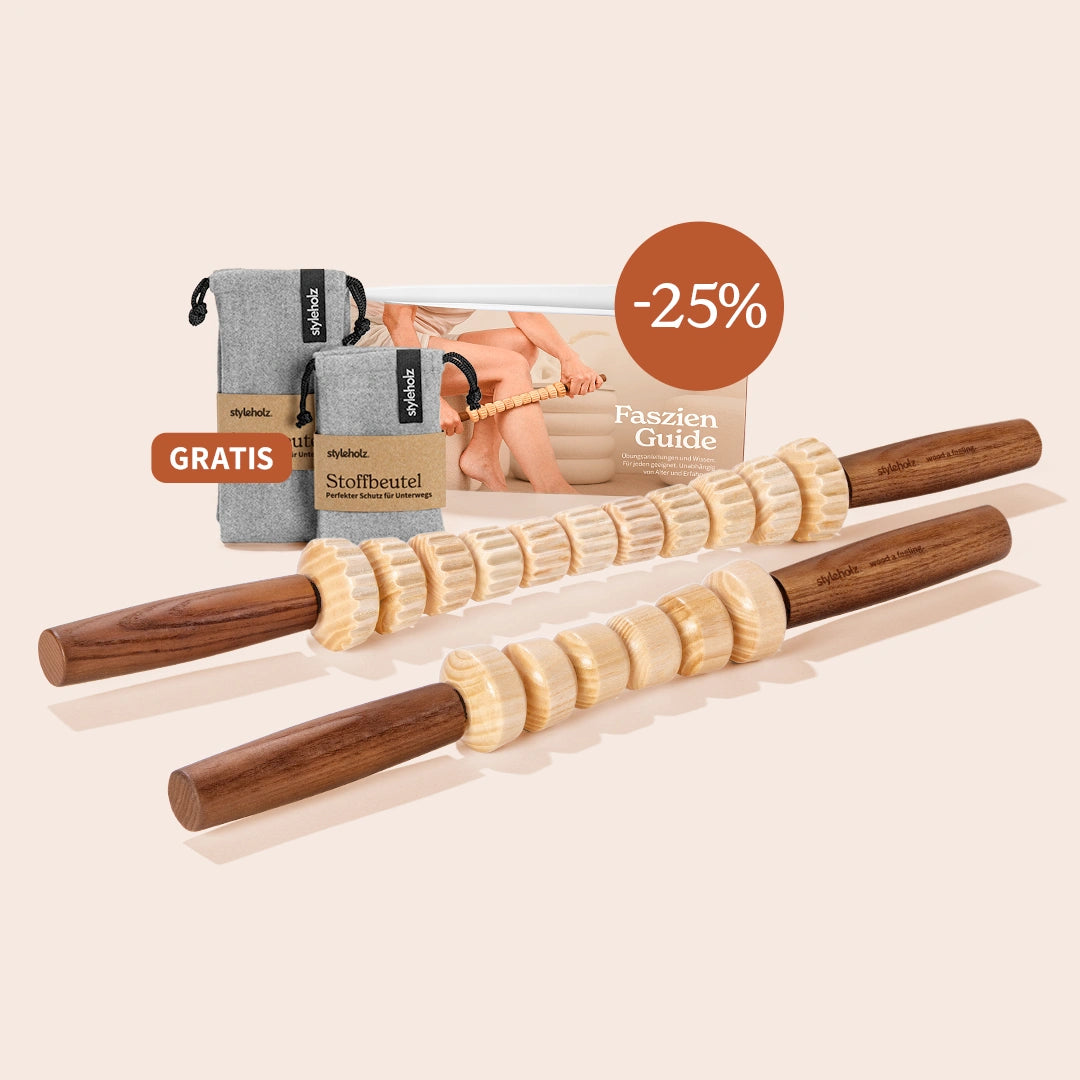 Woodstick DUO-Pack + gratis Stoffbeutel