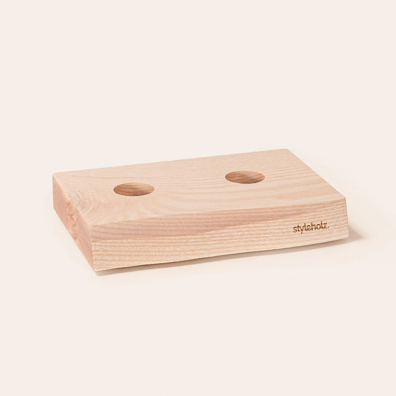 Holz-Aufsteller für 2x Woodstick