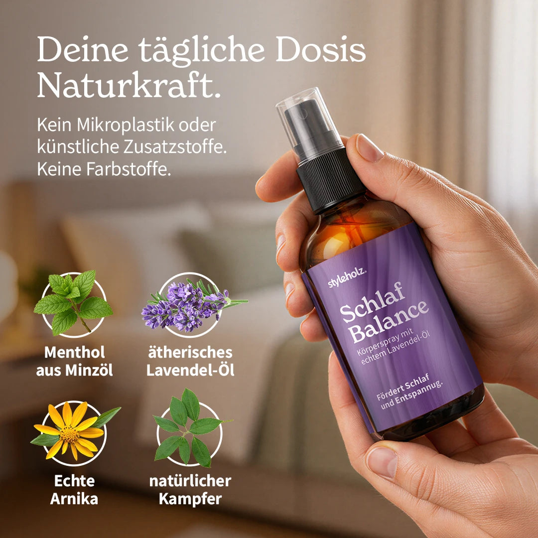Schlaf-Balance Körperspray mit Lavendel