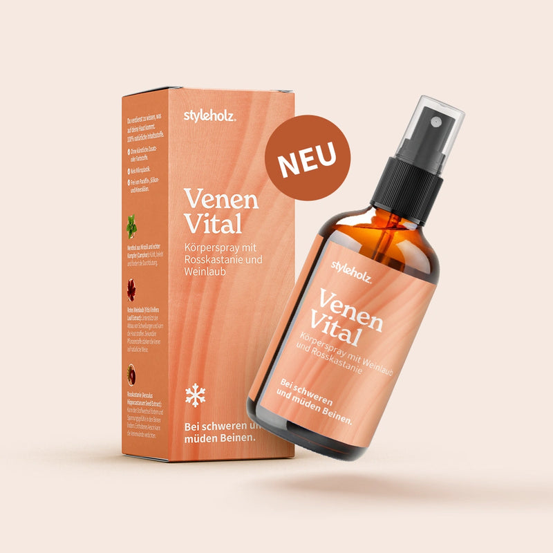 Venen-Vital Körperspray mit Rosskastanie & Weinlaub