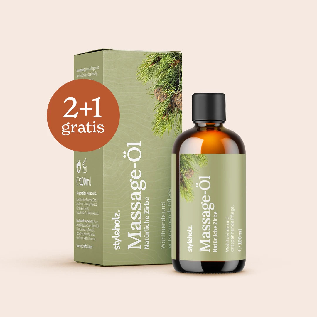 Massage-Öl Mandel & Zirbe