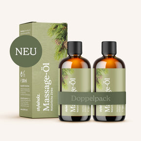 Massage-Öl: Echte Zirbe (Duo)