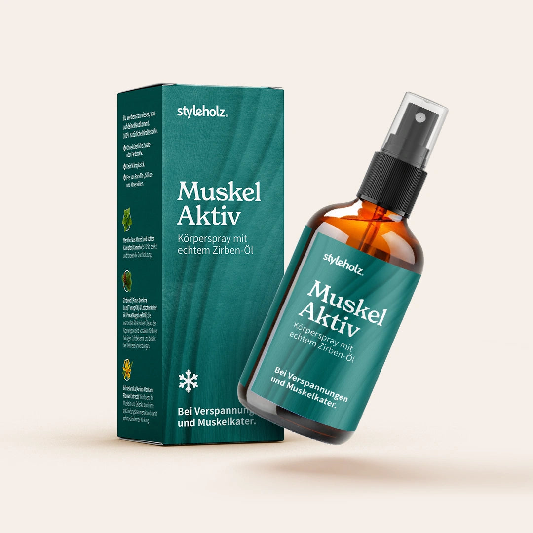 Muskel-Aktiv Körperspray mit Zirben-Öl