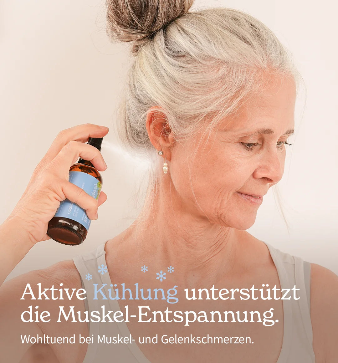 Recovery-Spray Zirbe: Kühlt, durchblutet, entspannt