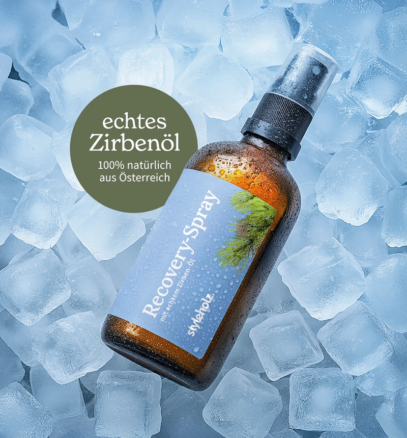 Recovery-Spray Zirbe: Kühle Entspannung