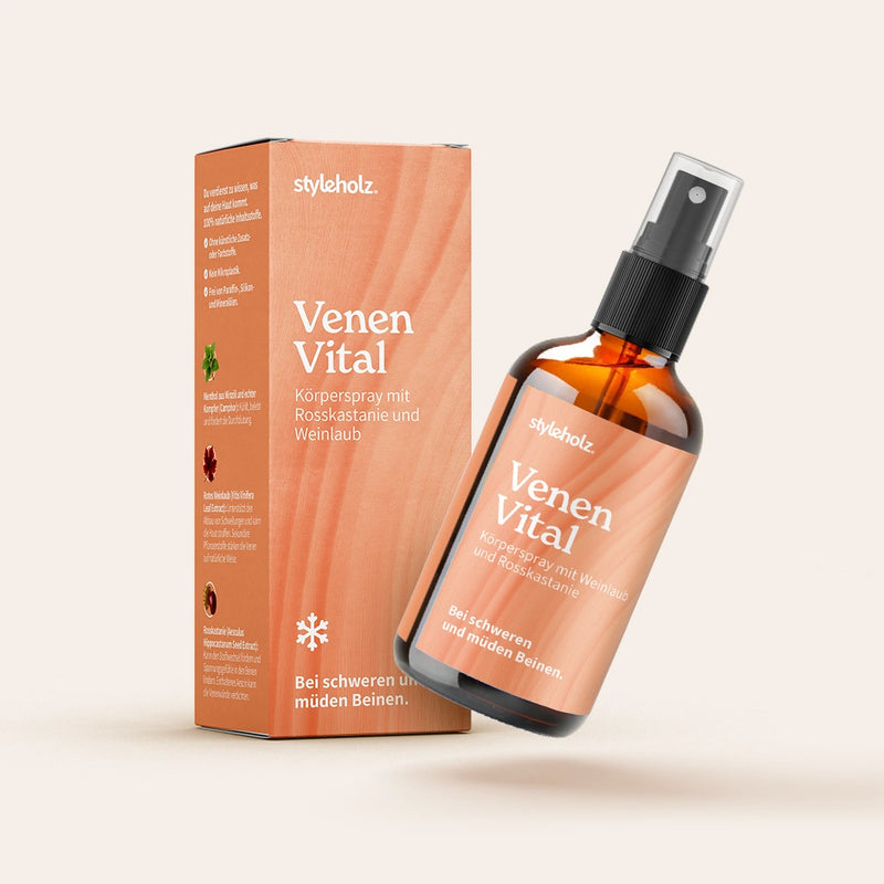 Venen-Vital Körperspray mit Rosskastanie & Weinlaub