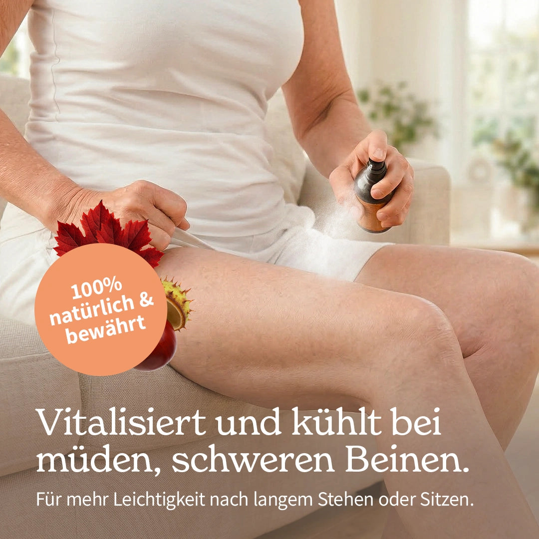 Venen-Vital Körperspray mit Rosskastanie & Weinlaub