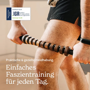 Faszienstab Woodstick FLEX: Walnussholz