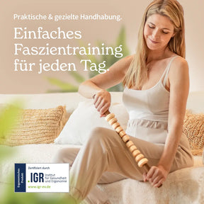 Zirbenholz-Massage-Set: Tiefe Entspannung