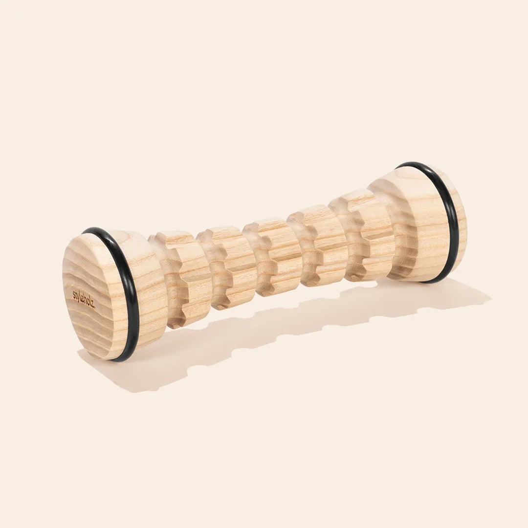 Fußmassage-Roller aus Holz